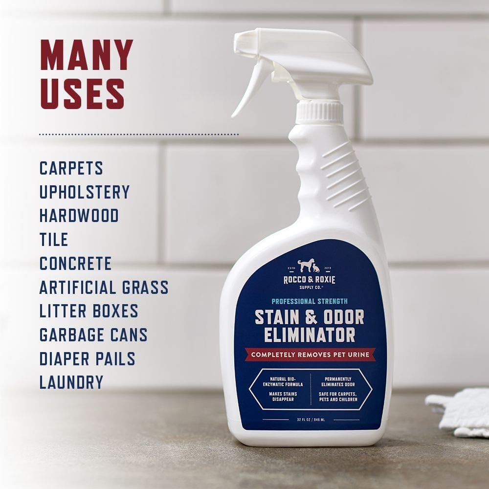 Rocco & Roxie Enzyme Stain & Odor Eliminator - Original / 128 Fl Oz (Pack of 1) - image 3