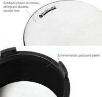 Kids Drum Set 8-Inch Wooden Drum Toys with an Adjustable Strap and 2 - 8-inch Floor Tom Drum - image 4