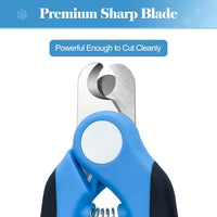 Swihauk Heavy Duty Dog Nail Clippers and Trimmers - Blue - image 3