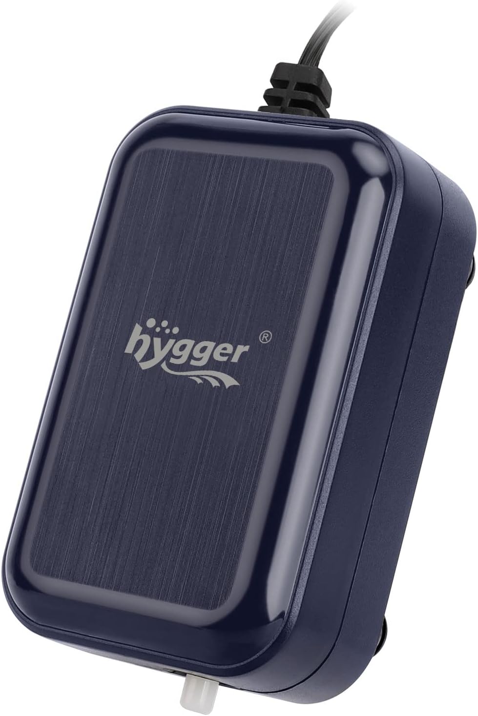 hygger Aquarium Air Pump,Adjustable Oxygen Pump，Silent Powerful Aerator Pump 2W/3W/4.5W/6W/ 1/2 Air - 2wSingle