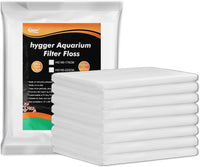 hygger 1'' Thick Aquarium Filter Floss 12"x 68" Poly Fiber Fish Tank - 12"x68"