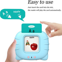 Startcan Talking Flash Cards for Toddlers 1 2 3 4 5 - 560 Dolch Sight Words: Abc, 0-100, Phrases- Blue - image 2