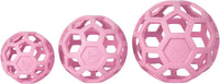 JW Pet HOL-ee Roller Dog Puzzle Ball, Large 5.5in - Pink / Small - image 3