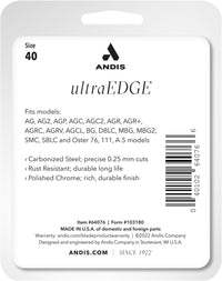 Andis, 64071, Ultra Edge Dog Clipper Blade - 40 Blade (Pack of 1) - image 3