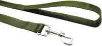 Nylon Training Dog Leash for Small Medium Large Dogs, Camping - Green / 1" x 100ft - image 4