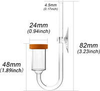 Fzone Neo CO2 Diffuser with Customized Ceramic from South Korea – Essentials for Fish - L-24mm - image 2