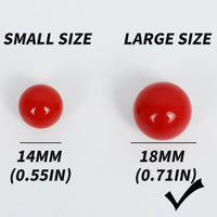 30 Wahoo Board Game Replacement Marbles 5 Each of 6 Colors - 0.71 inches - image 4