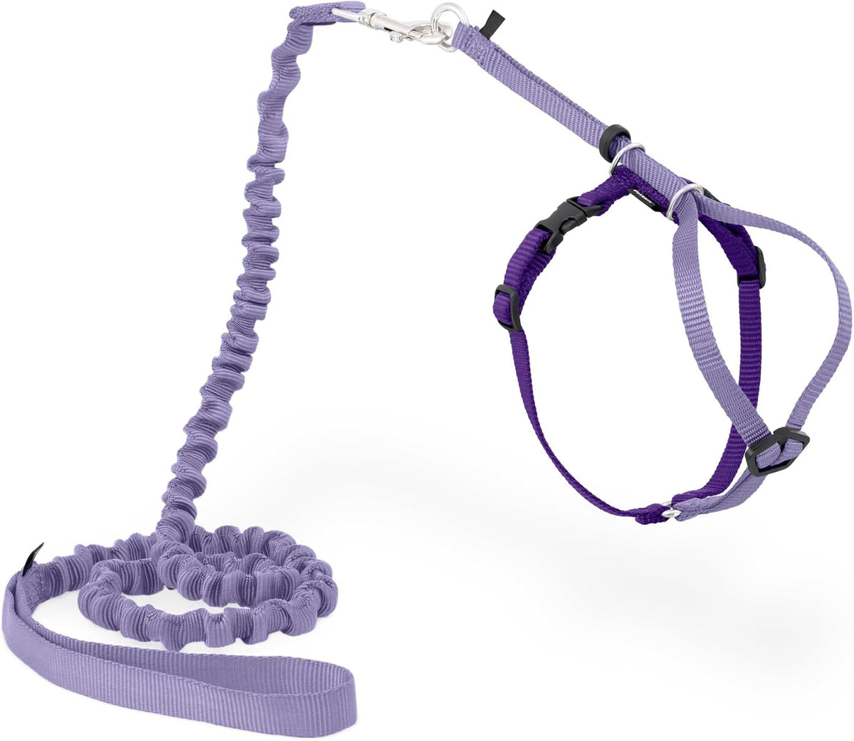 PetSafe Come With Me Kitty Harness and Bungee Cat Leash - Medium (Pack of 1) / Lilac