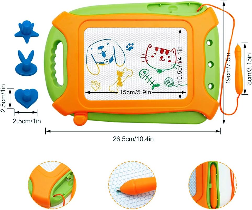 Wellchild Magnetic Drawing Board for Toddlers - image 3