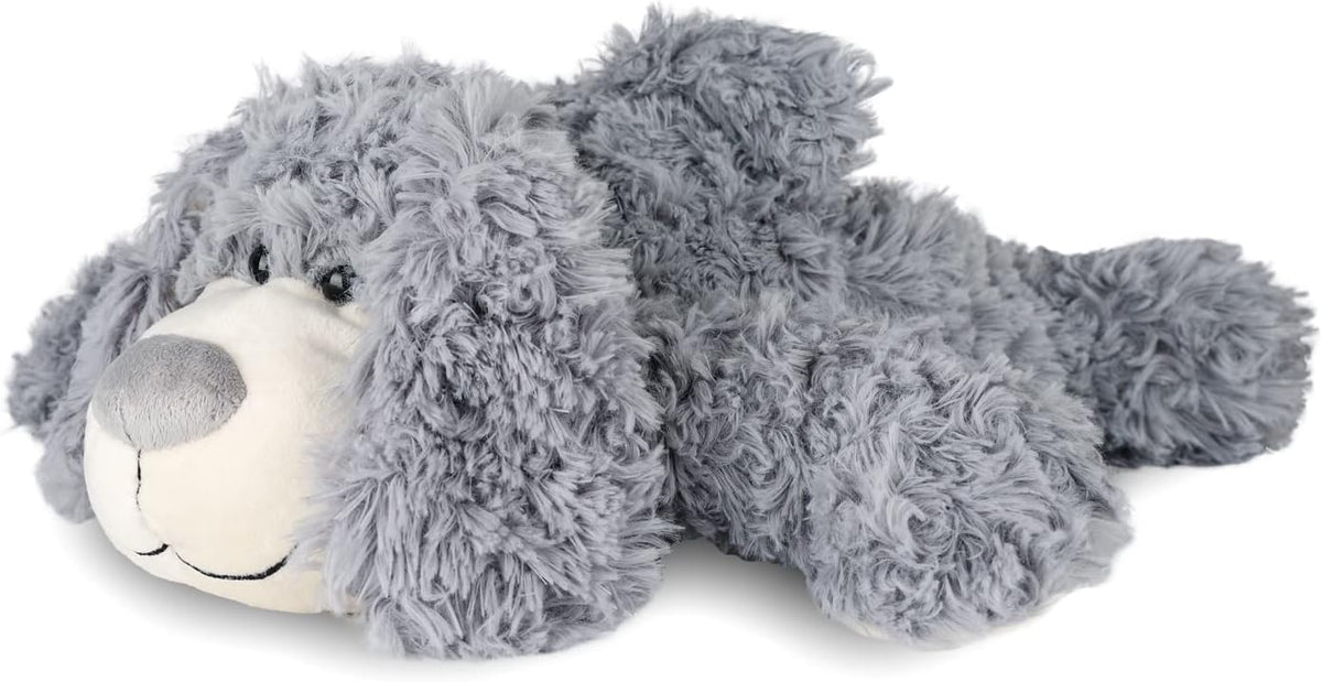 WEIGEDU floppy stuffed dog plush, 20 inch brown puppy with soft plush fur - view 5