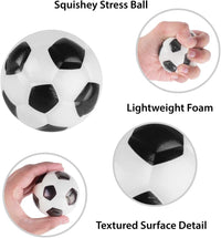 Super Z Outlet 12 pack of mini foam sports balls in soccer style - view 13