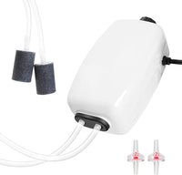 AQUANEAT Aquarium Air Pump for 20-210 Gallon Tank - 100-150 Gallons