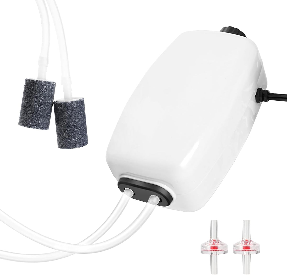 AQUANEAT Aquarium Air Pump for 20-210 Gallon Tank - 100-150 Gallons