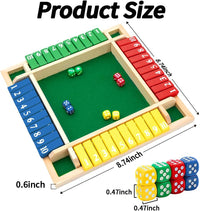 Nicecho Shut The Box Dice Game - 8.74 x 8.74 inches - image 2
