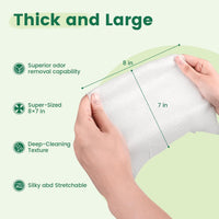 32 PCS Unscented Extra Thick Pet Bathing Wipes for Dogs & Cats - UNSCENTED / 400 Wipes - image 4