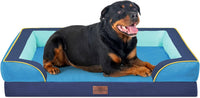 Comfort Expression Waterproof Orthopedic Dog Bed for Extra Large Dogs – Essentials for Dogs - 45.0"L x 35.0"W x 8.5"Th / New Jersey