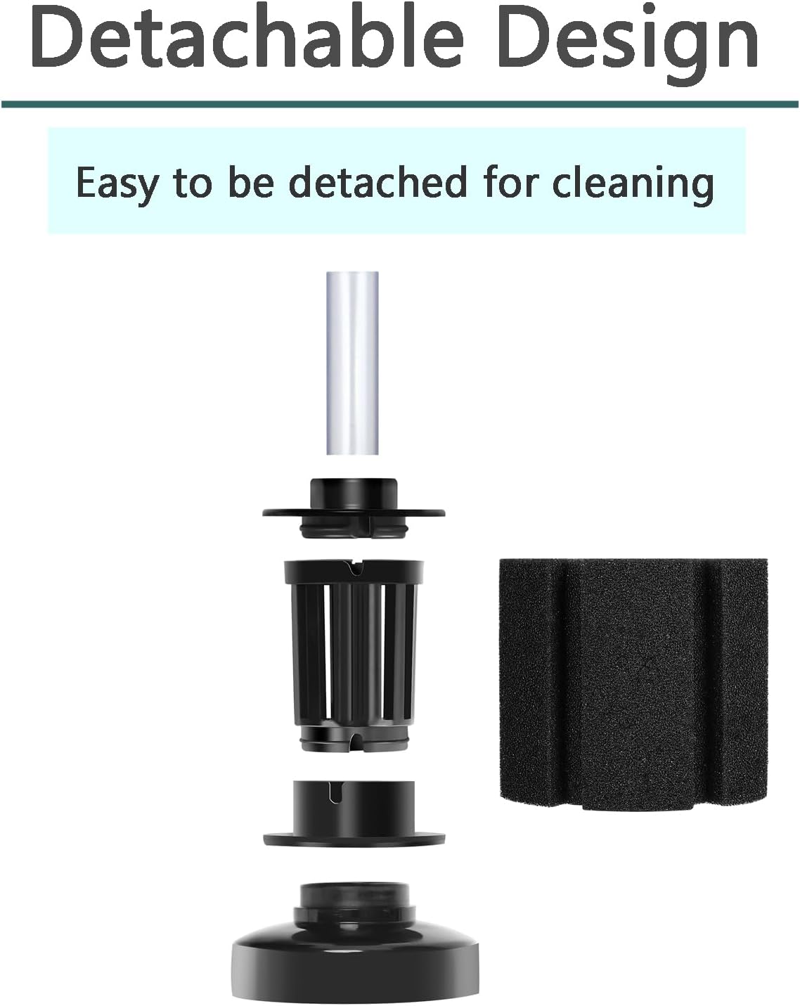 AQUANEAT Aquarium Bio Sponge Filter Breeding Fry Betta Shrimp Nano - Small up to 10Gal - image 3