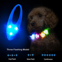 LaRoo Dog Lights, Led Collar Lights for Nighttime Walking - Blue-A - image 3