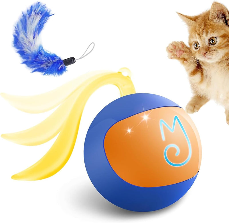 Migipaws 2-in-1 Interactive Cat Toy Ball