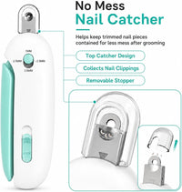 Wanheart Cat Nail Clipper, 4-Size Safety Guard - Blue - image 3