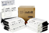 Mutt Mitt 2-Ply Dog Waste Station Header Bags, 4 Headers - 1 Count (Pack of 800) / White/Black