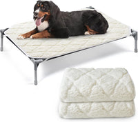 Elevated Dog Bed Pad Waterproof 2 Pack, Waterproof Pad Only – Essentials for Dogs - Large (32"W x 44"L)