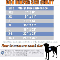 Leekalos Male Dog Diapers - X-Large / Black - image 2