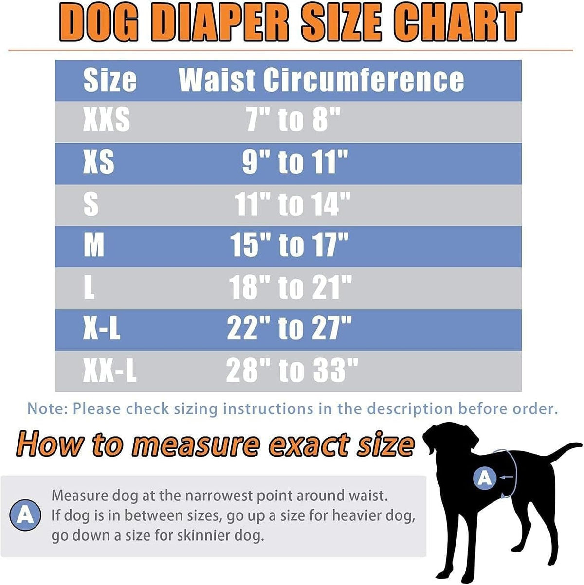 Leekalos Male Dog Diapers - X-Large / Black - image 2