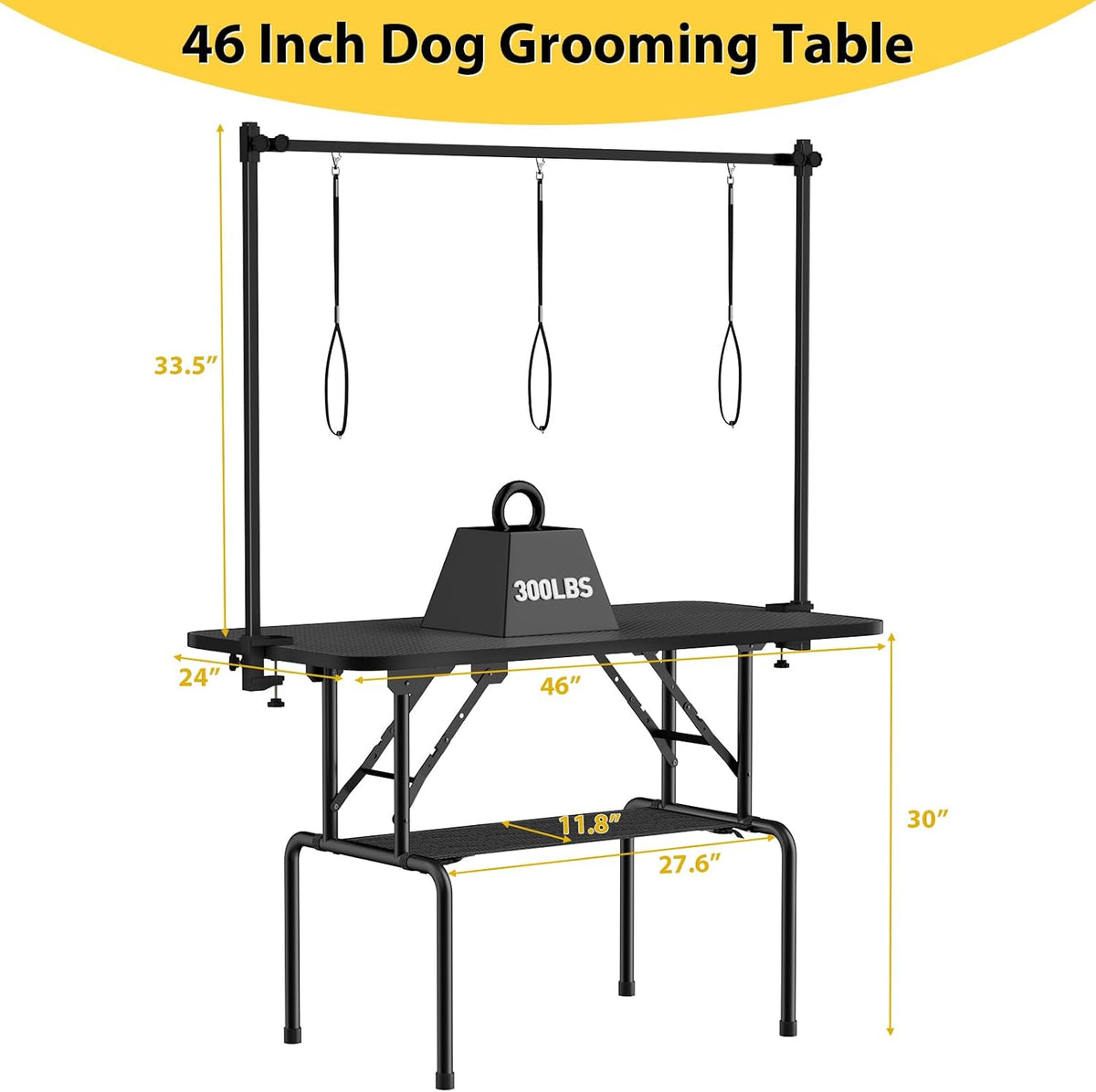 ROOMTEC 46 Inch Dog Grooming Table - image 3