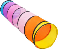 Kids Play Tunnel for Toddlers - Pink Colorful Tunnel