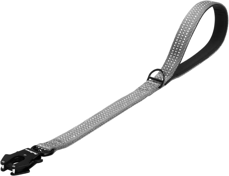 Heavy Duty Short Dog Leash - Grey / 24 Inch
