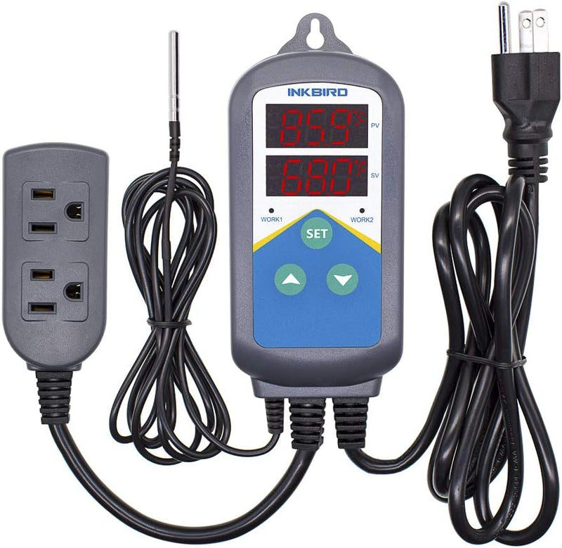 Inkbird Aquarium Heater with Probe Thermostat Fish Ornamental Shrimp - ITC-306T (Controller Only)