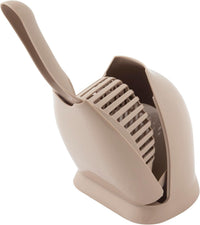 Petmate Scoop N' Hide Cat Litter Scoop with Discreet Holder - Titanium / One Size