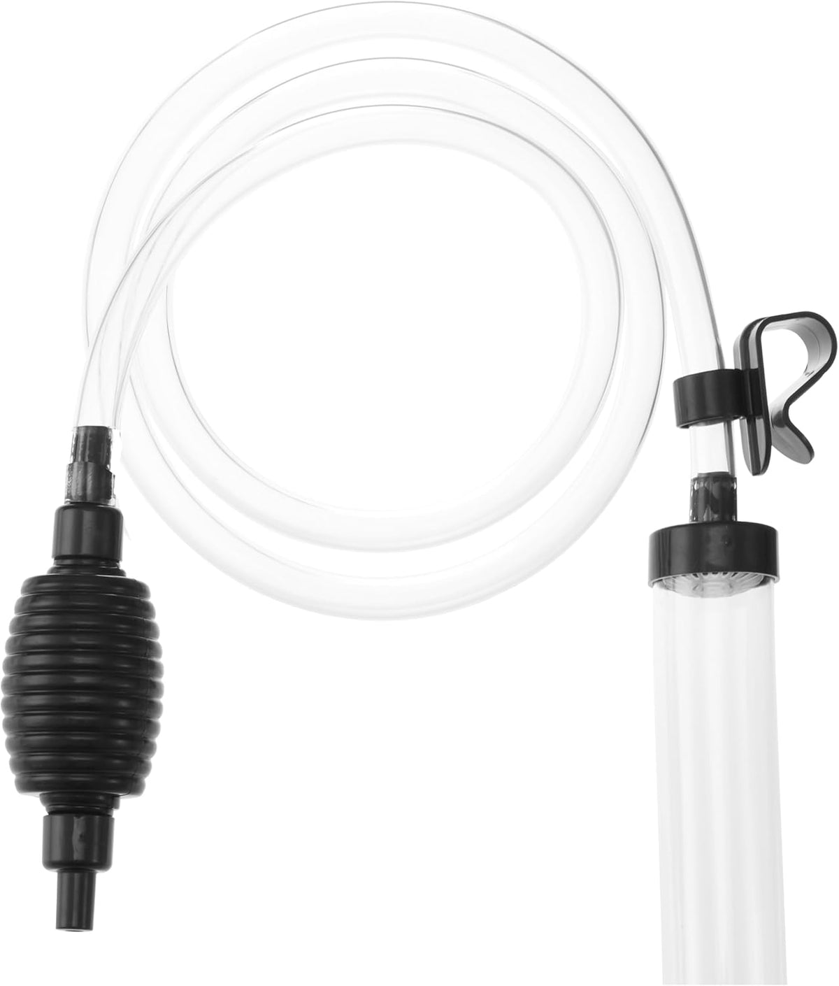 4.3ft Aquarium Siphon Vaccum Cleaner Fish Tank Water Changer Kit – Essentials for Fish - 5ft-S