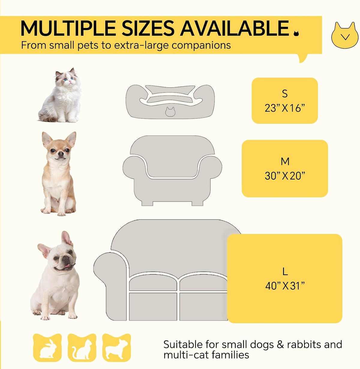 1 Pack 3 Blankets Super Soft Cute Dot Pattern Pet Blanket Flannel - Beige/Brown/Pink / 23x16 inch (Pack of 3) - image 2