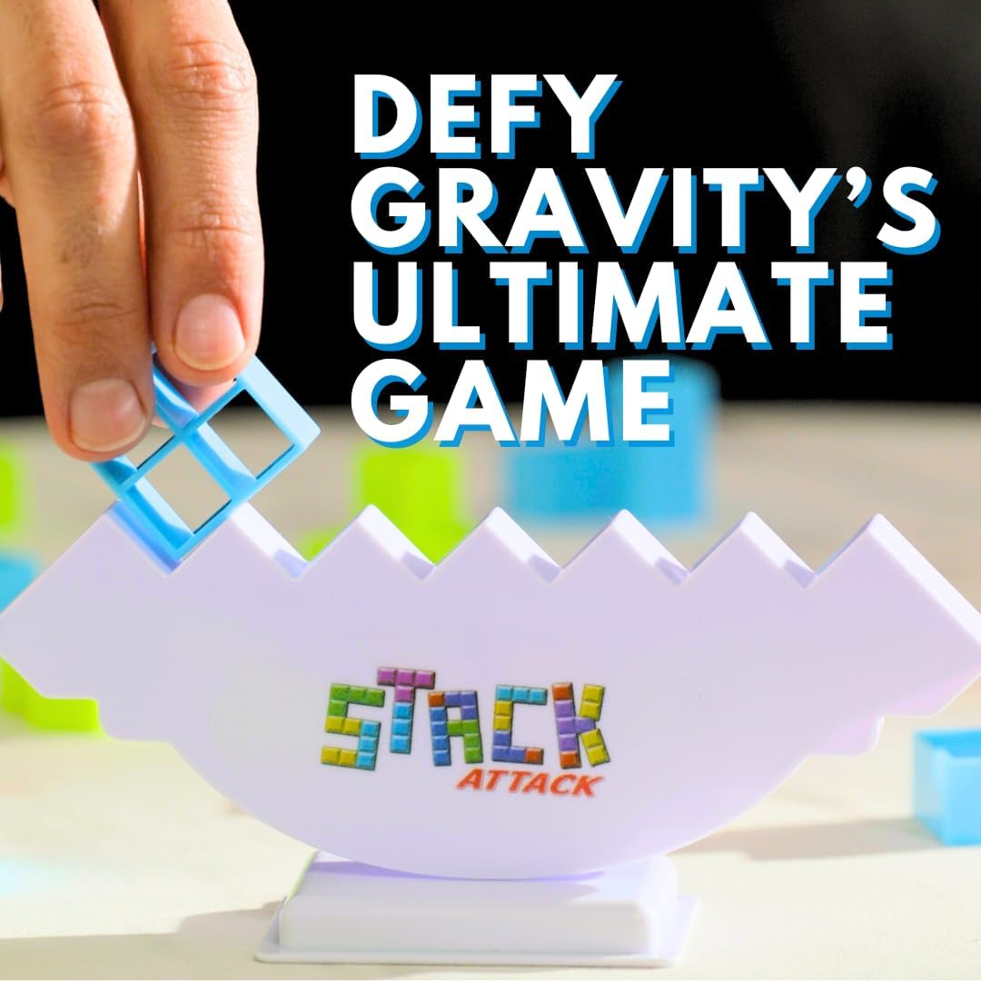 Stack Attack Tower Game for Kids & Adults - Classic - image 4