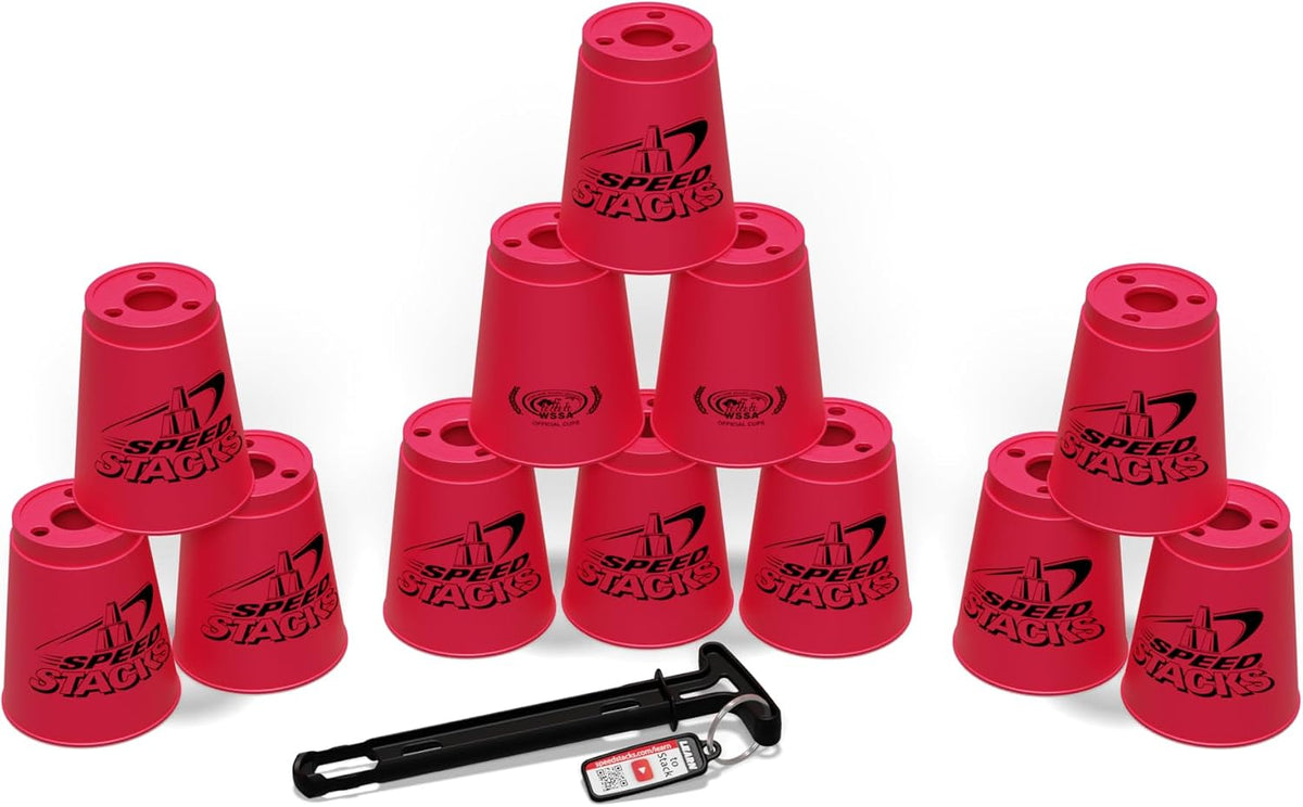 Speed Stacks, Official Sport Stacking Set - Neon Pink - image 2