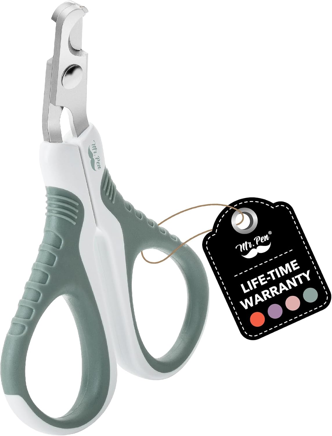 Mr. Pen, Cat Nail Clipper, Stainless Steel - Olive