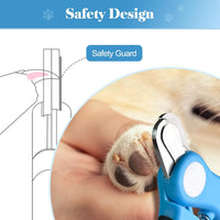 Swihauk Heavy Duty Dog Nail Clippers and Trimmers - Blue - image 4