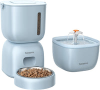 Automatic Cat Feeder and Water Dispenser FW1 - Blue