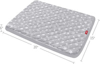 Waterproof Dog Bed Covers Replacement Lovely Grey Star Print - Grey Star / 15 x 20 x 6 inch - image 2