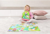 Crocodile Creek 36-Piece Jigsaw Floor Puzzle - Magical Friends - image 3