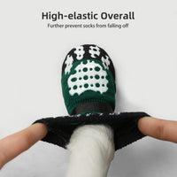 PUPTECK Anti-Slip Dog Socks with Double Sides Grips for Small Medium - Dark Green / X-Large (4 Count) - image 3