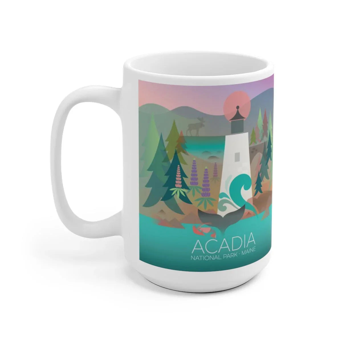 ACADIA NATIONAL PARK OZ CERAMIC MUG - BIG FRENCHIES