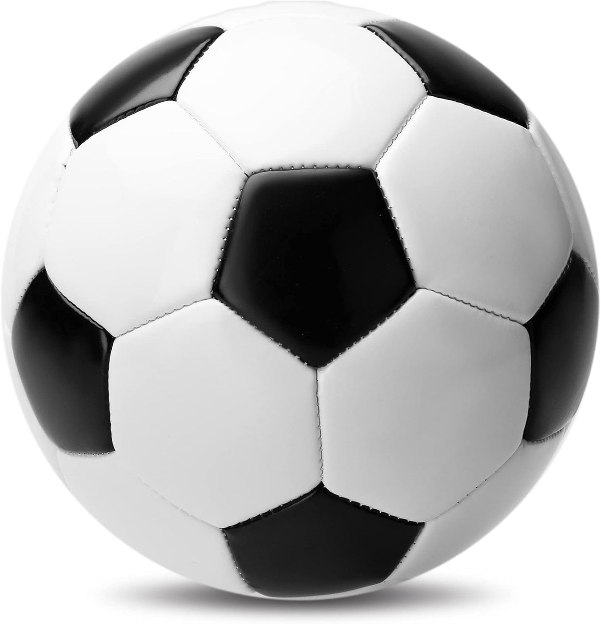 ZOOJOY size 3 kids soccer ball with pink unicorn glitter design - view 6