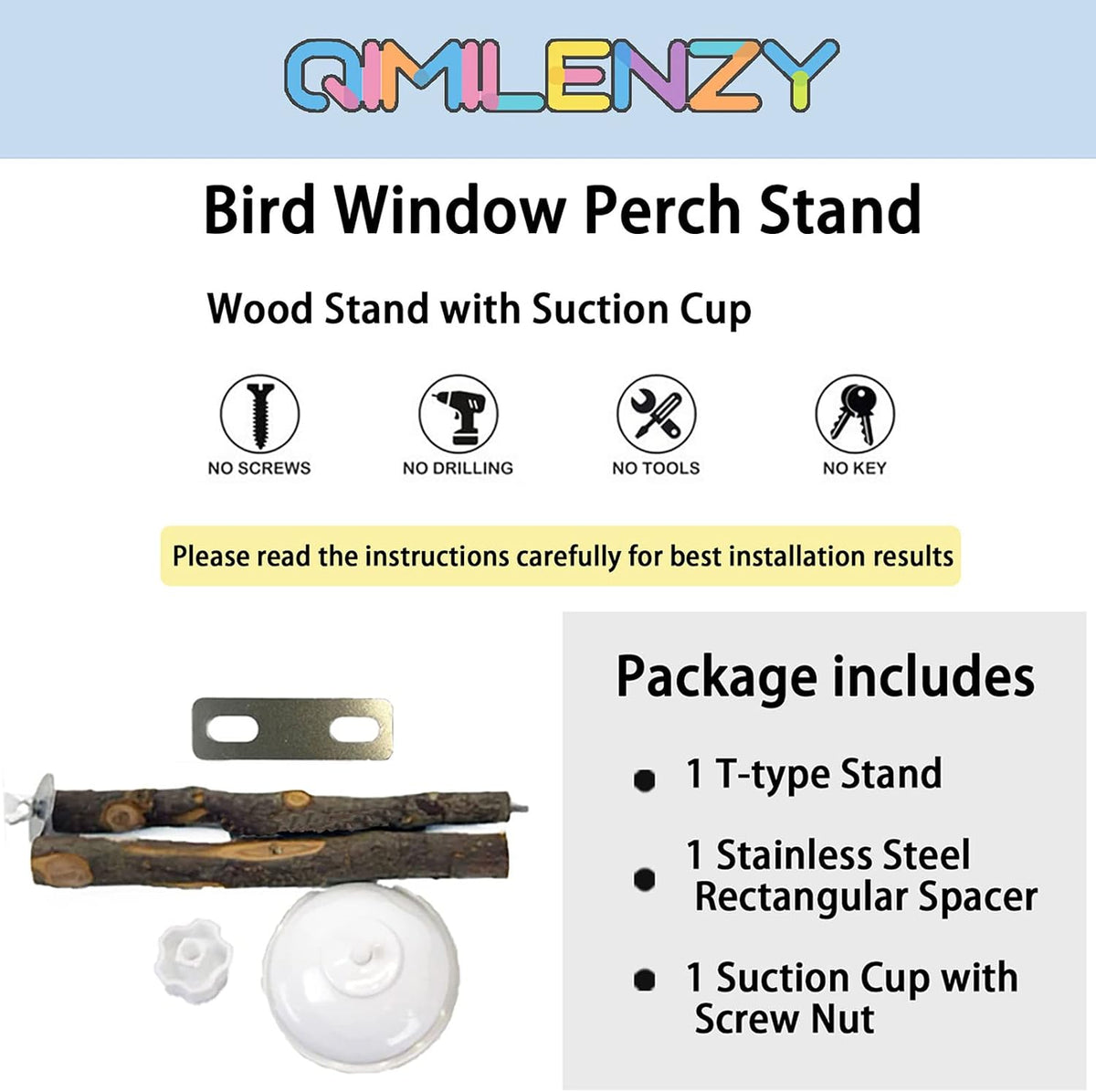Portable Bird Perch Stand - image 2