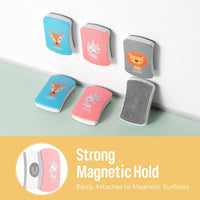 loukin Kids Magnetic Dry Erase Erasers - Multicolor 12 Pack - image 3