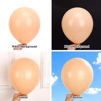 RUBFAC Balloons Black Balloon Arch for Black Birthday Decorations - Nude - image 4