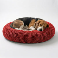 Muddy Mat Cloud K-9 Dog Beds for Small Dogs & Cats - Medium (35''X35'') / Red