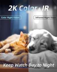 blurams Cameras for Home Security, 2K Pet Camera with Phone App, 5GHz/2.4GHz Dual-Band, 360° PTZ Indoor Cameras, 2-Way Talk, Motion Tracking, Color/IR Night Vision, Cloud&SD, Works with Alexa (4Pack)